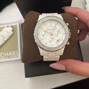 Michael Kors white watch